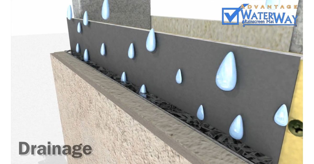 Why Rainscreen Drainage Mats Are Essential for Exterior Walls